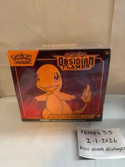 Pokemon TCG Obsidian Flames Elite Trainer Box (ETB) New/Sealed + Obsidian lot - Image 2