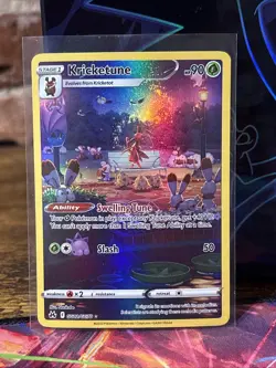 Kricketune NM Crown Zenith: Galarian Gallery GG02/GG70 Pokemon TCG Holo - Image 1