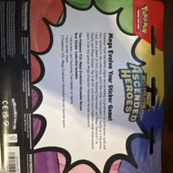 Pokemon TCG: Mega Evolution Ascended Heroes Tech Sticker Collection Gastly💥 - Image 2