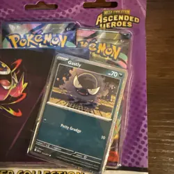 Pokemon TCG: Mega Evolution Ascended Heroes Tech Sticker Collection Gastly💥 - Image 4