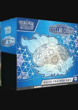 Pokemon TCG Stellar Crown Elite Trainer Box ETB Brand New Factory Sealed TCG USA - Image 1