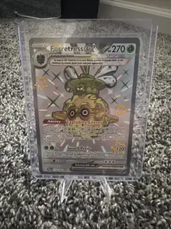 Pokemon TCG Forretress ex 212/091 - Paldean Fates Holo Shiny Ultra Rare NM - Image 1