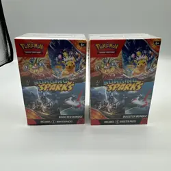 Pokemon TCG Surging Sparks Booster Bundle Lot of 2 - Factory Sealed New - Image 1