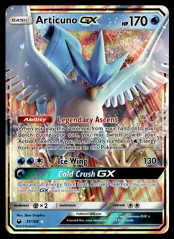 Articuno GX Ultra Rare Holo SM - Celestial Storm 31/168 NM Pokemon TCG - Image 1