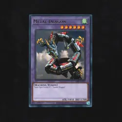 Yu-Gi-Oh! Metal Dragon LOB-EN102 (25th Anniversary) - Image 1