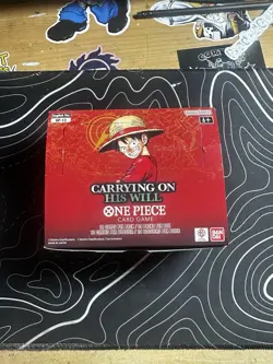 Op13 One Piece Booster Box - Carrying On His Will Unsealed ~ FAST SHIP🚚💨 - Image 1