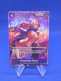 One Piece Legacy of the Master Vinsmoke Reiju OP12-063 Alternate Art SR NM - Image 1