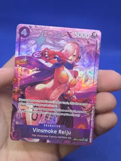 One Piece Legacy of the Master Vinsmoke Reiju OP12-063 Alternate Art SR NM - Image 2