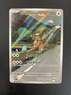 Pokemon TCG Kangaskhan 204/182 Illustration Rare, Destined Rivals SV10 - Image 1