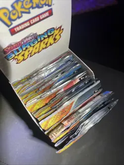 Pokemon Tcg Scarlet & Violet Surging Sparks Half Booster Box Display 18 Packs - Image 3
