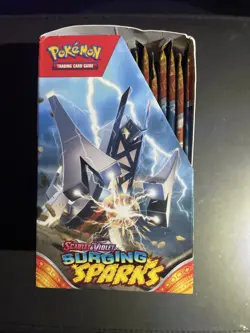 Pokemon Tcg Scarlet & Violet Surging Sparks Half Booster Box Display 18 Packs - Image 4