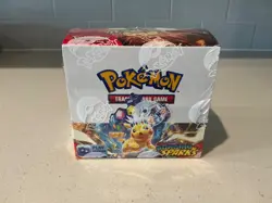 Pokemon TCG Scarlet & Violet Surging Sparks Booster Box Display - Factory Sealed - Image 1