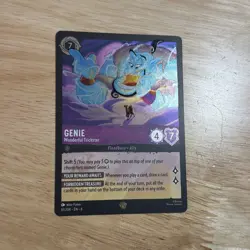 Genie - Wonderful Trickster 61/204 Azurite Sea Cold Foil Disney Lorcana - Image 3