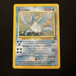 Pokemon TCG Articuno 2/62 Holo Rare Unlimited Fossil - Image 1