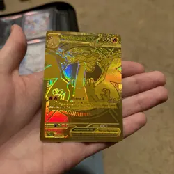 Pokemon Phantasmal Flames Mega Charizard X Ex Hyper Rare Gold 130/094 READ DESC - Image 1