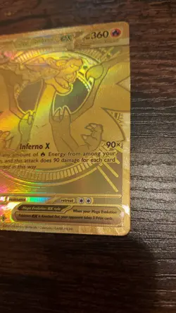 Pokemon TCG Phantasmal Flames Mega Charizard X EX Hyper Rare 130/094 READ DESC.. - Image 4
