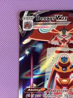 Pokemon Deoxys VMAX Gg45/Gg70 Crown Zenith: Galarian Gallery Holo TCG Card - Image 3