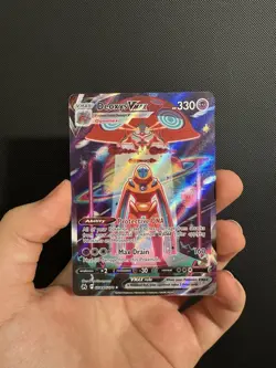 Pokemon TCG Deoxys VMAX GG45/GG70 Mint Crown Zenith Galarian Gallery - Image 1