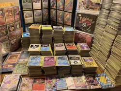Bulk Pokemon Cards Lot 1000 Near Mint | 100 HOLO/Rev Holo NO Energy | 1V/EX Card - Image 1