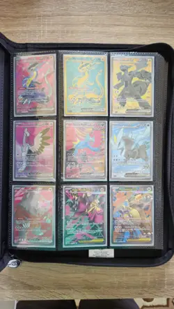 Pokemon TCG Card Binder Lot, EX, V, Vmax, Trainers, & More - Image 2