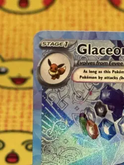 Mint Glaceon ex 150/131 Sv: Prismatic Evolutions Holo SIR Pokemon TCG Pack Fresh - Image 3
