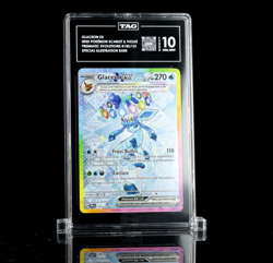 TAG 10 Glaceon ex 150/131 Prismatic Evolutions SIR -Gem Mint English POKEMON TCG - Image 1