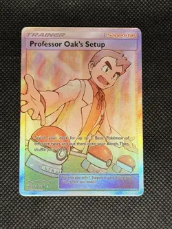 Professor Oak's Setup (Full Art) 233/236 Sm-Cosmic Eclipse Holo - Image 3