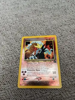 Pokemon TCG Entei Wizards Black Star Promos 34 Holo Promo Promo - Image 1
