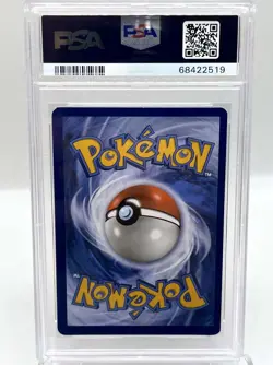 Professor Oaks Setup 233/236 SM Cosmic Eclipse Full Art Pokemon TCG Card PSA 8 - Image 2