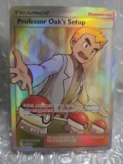 Professor Oak's Setup (Full Art) 233/236 Sm-Cosmic Eclipse Holo - Image 1