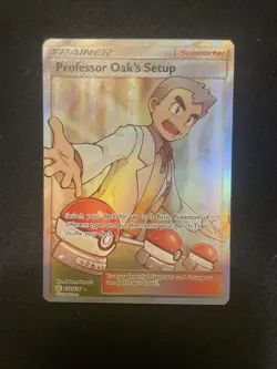 Professor Oak's Setup (Full Art) 233/236 Sm-Cosmic Eclipse Holo - Image 1