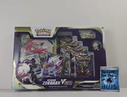 Pokemon TCG Hisuian Zoroark VSTAR Premium Collection Factory Sealed (5 Packs) - Image 1