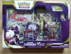 Pokemon TCG: Hisuian Zoroark VSTAR Premium Collection [New/Factory Sealed] - Image 1