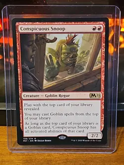 Magic: The Gathering Cards | Conspicuous Snoop #139 Core Set 2021 - NM - Image 1