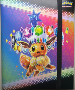 Eevee 360 Card Binder | Pokemon Prismatic Evolutions Collection (Binder ONLY) - Image 1