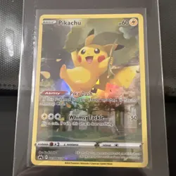 NEAR MINT! Pikachu GG30/GG70 Crown Zenith Galarian Gallery Pokemon Card! - Image 1
