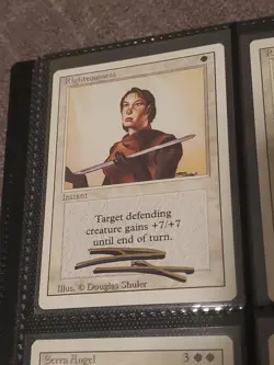 NM/MT Gold Shadow Signed Righteousness Revised Douglas Shuler Mtg Magic Rare - Image 1