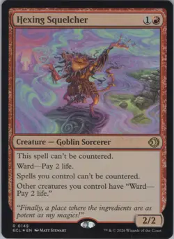 MTG Foil Hexing Squelcher R Lorwyn Eclipsed 145 NM - Image 1