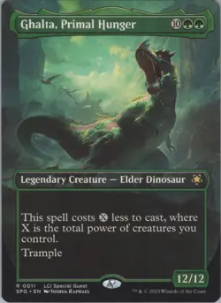 MTG Normal Ghalta, Primal Hunger (Borderless) R Special Guests 11 NM - Image 1