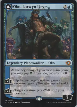 MTG Normal Oko, Lorwyn Liege M Lorwyn Eclipsed 61 NM - Image 1