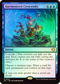 Harmonized Crescendo Foil Lorwyn Eclipsed NM MTG - Image 1