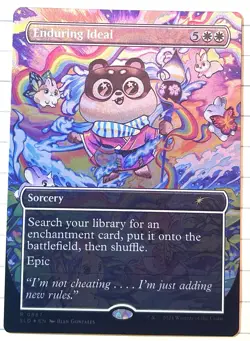 Magic: The Gathering Foil Enduring Ideal Secret Lair Drop R #0887 - Image 1