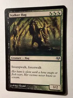 1x Stalker Hag (129) Eventide LP MTG Magic the Gathering x1 - Image 1