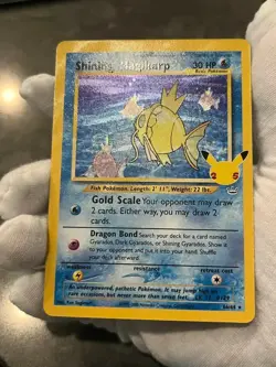 Pokemon TCG Shining Magikarp 66/64 Celebrations Classic Collection Stamped LP - Image 3