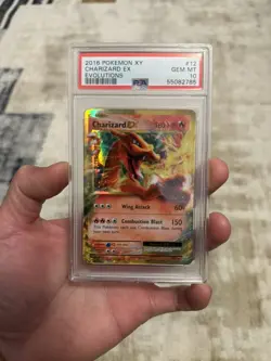 2016 Pokemon XY Charizard #12 Evolutions EX 12/108 PSA 10 Gem Mint - Image 1