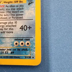 Blastoise Base Set 2/102 Holo - Damaged - Pokemon TCG - Image 5
