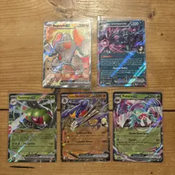 Pokemon Destined Rivals EX Bundle x5 Regirock 214/182 136/182 003/182 104/182 - Image 1