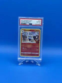 PSA 10 Chandelure : Pokemon : SWSH Trick or Trade 2022 : 033/192 GEM MINT - Image 1