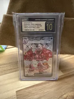 Charizard Ex Pokemon 2023 Japnease 331/190 CGC Prestine 10 Pristine - Image 1