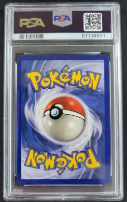 PSA 8 LAPRAS POKEMON FOSSIL HOLO #10 (4971) - Image 2